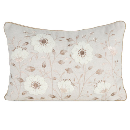 Vyšívaná obliečka na vankúš WIOSNA 35x50 cm